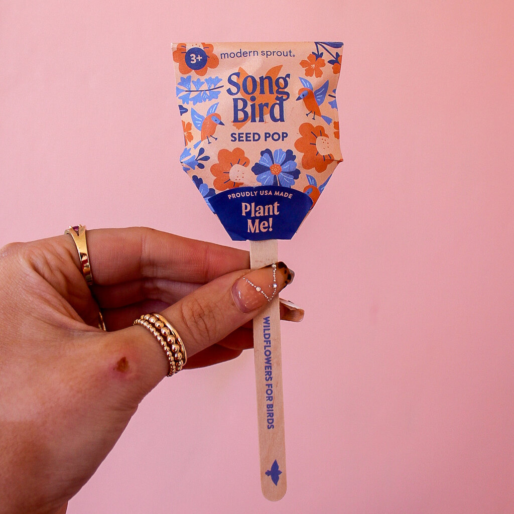 Pollinator Seed Pop - Song Bird