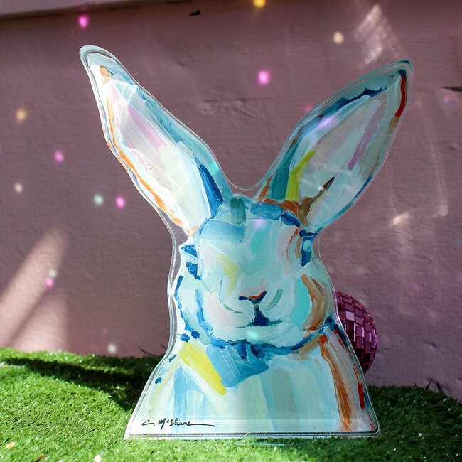 Bunny Ears Acrylic Shelfie by Chelsea McShane