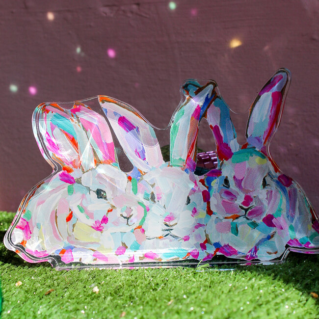 Hip Hap Hop Acrylic Shelfie by Chelsea McShane