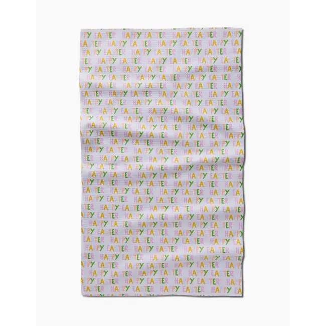 Easter Cheer Geometry Towel
