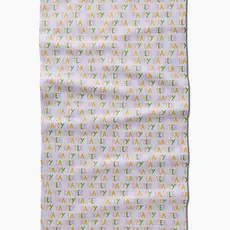Retro Watering Cans Geometry Towel