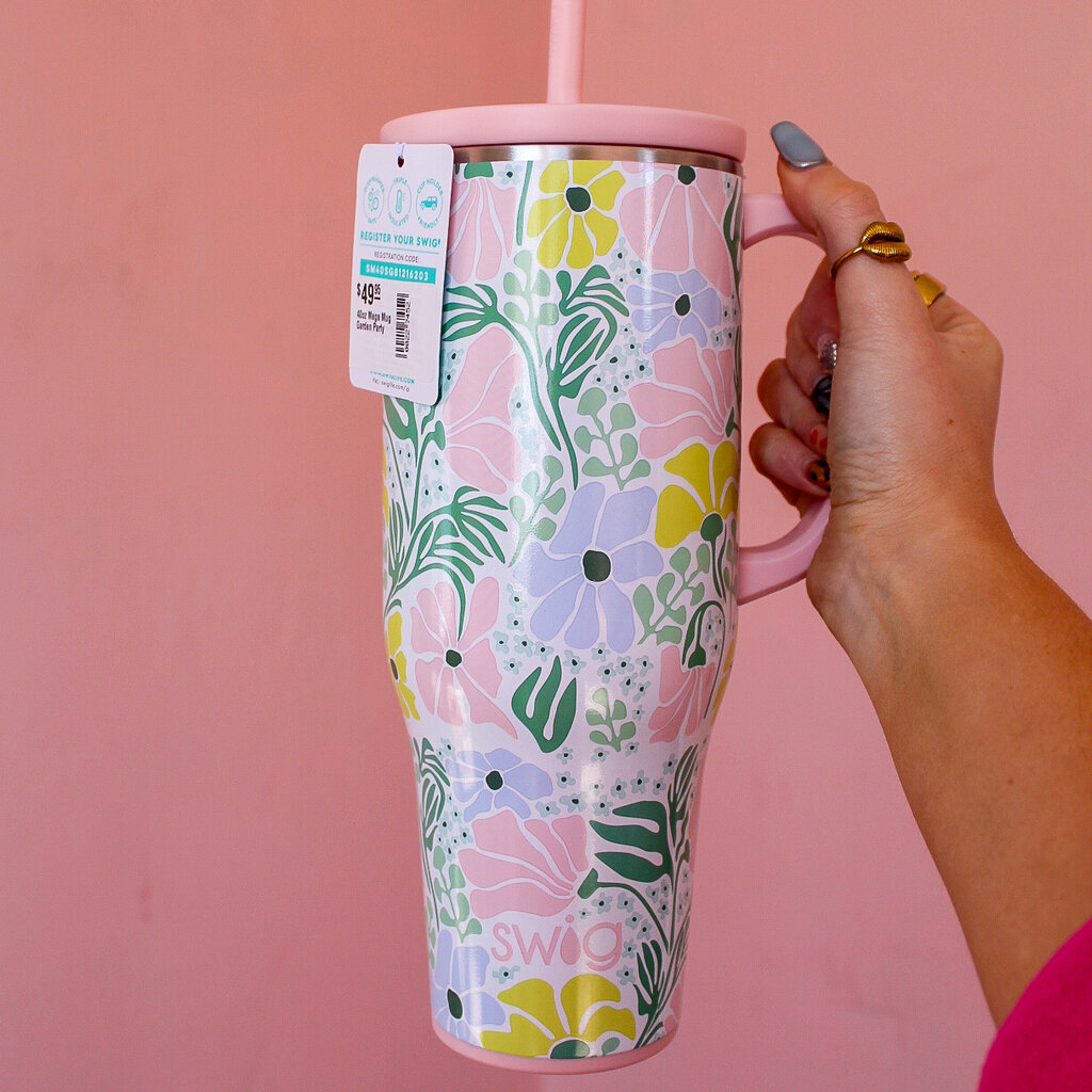 Swig 40oz Mega Mug - Garden Party
