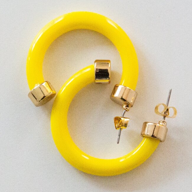 Mini Yellow Hoo Hoops