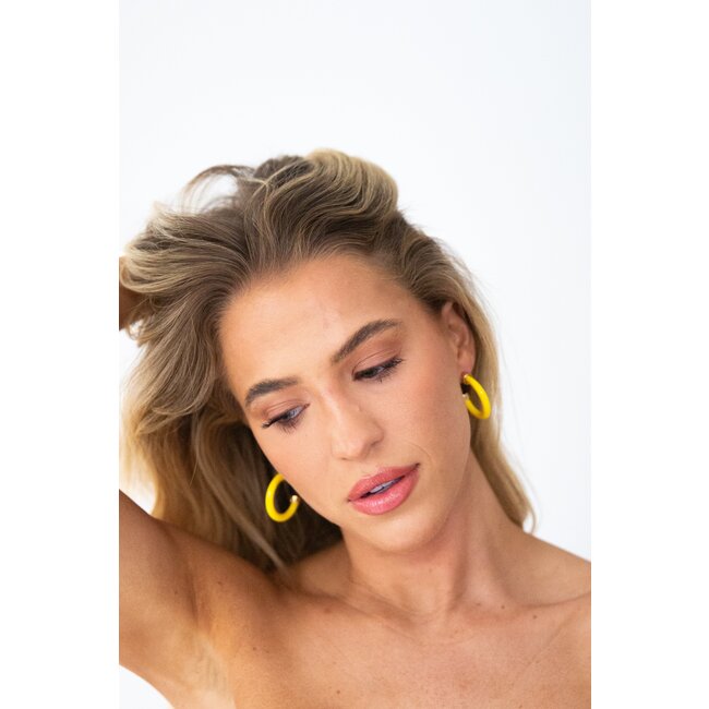 Mini Yellow Hoo Hoops