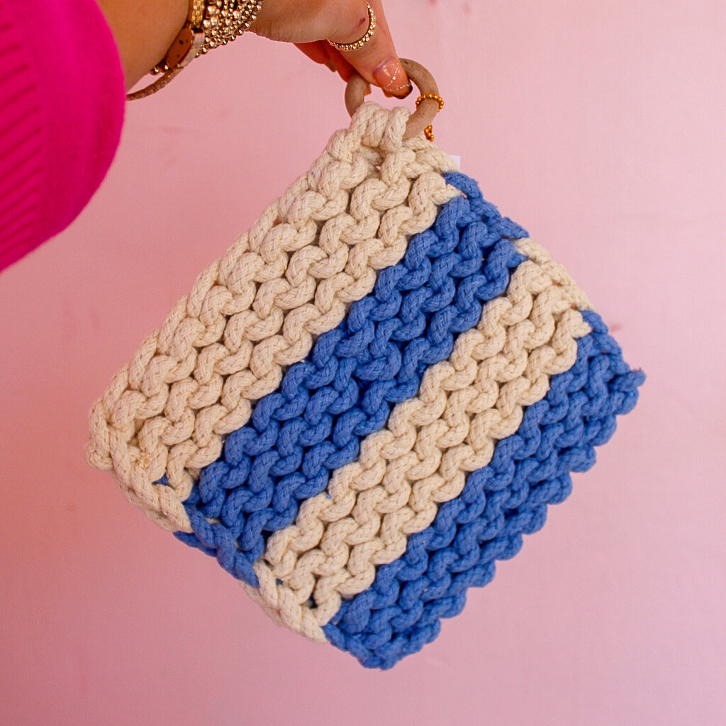 Hazel Mazel 8" Crocheted Pot Holder