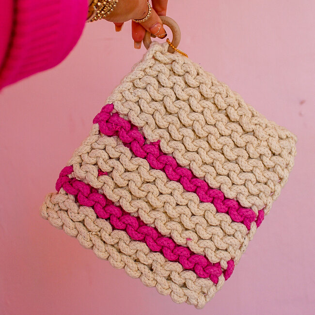 8" Crocheted Pot Holder