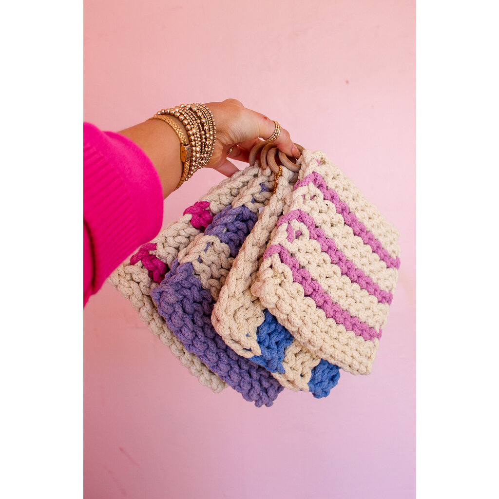 Hazel Mazel 8" Crocheted Pot Holder