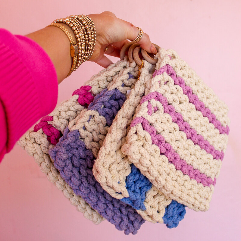 Hazel Mazel 8" Crocheted Pot Holder