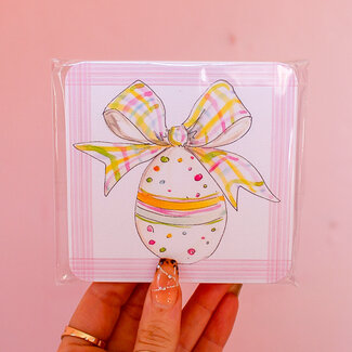 Handpainted Bunny Coaster Pack of 20