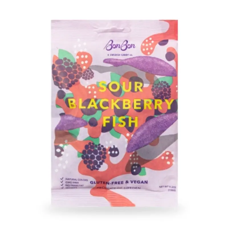 BonBon NYC BonBon NYC Sour Blackberry Fish