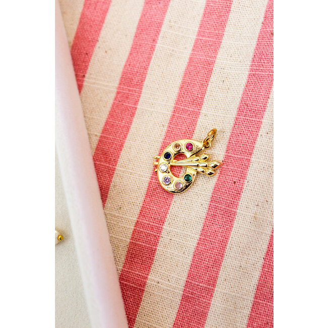 Artist Palette Charm