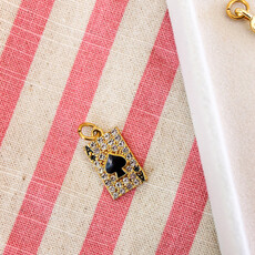 Charm Bar Ace of Spades Card Charm