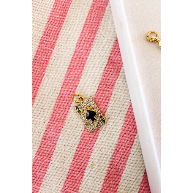 Ace of Spades Card Charm