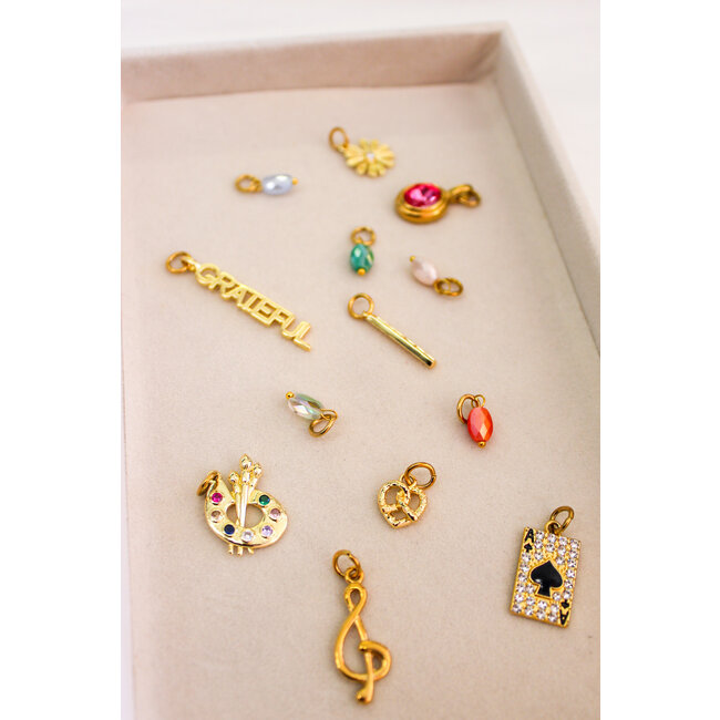 Sea Glass Iridescent Charms