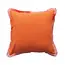 Velvet Pillow with Ogee Pattern