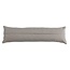 Cotton Embroidered Pillow with Flower Pattern