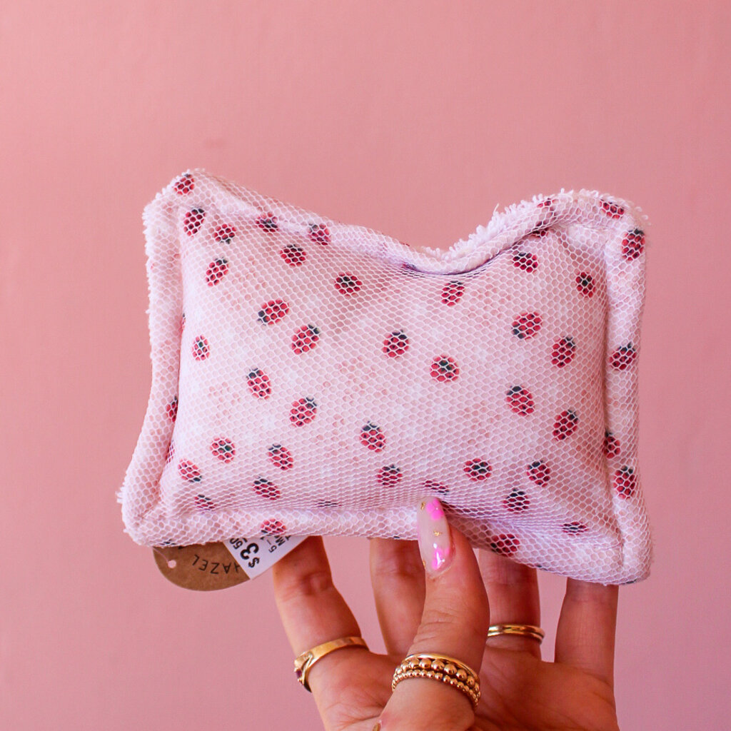 Hazel Mazel Mesh & Cotton Terry Printed Scrubby