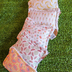 Hazel Mazel Mesh & Cotton Terry Printed Scrubby