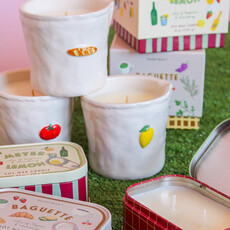 Bistro 8oz Ceramic Candle - French Baguette