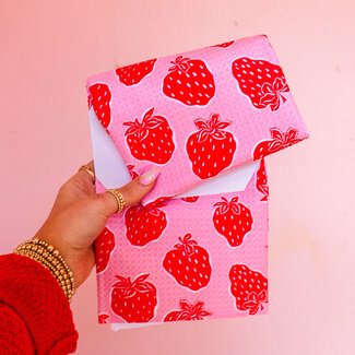 Strawberry Fields Geometry Towel