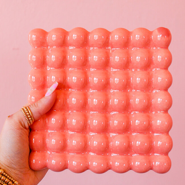 Hobnail Pink Trivet