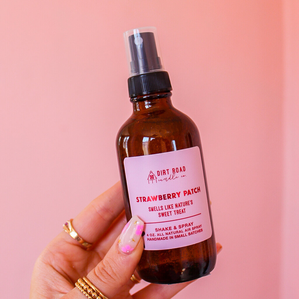 Dirt Road Candle Co Strawberry Patch Air + Room Spray