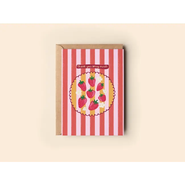 Thank You Berry Much Card