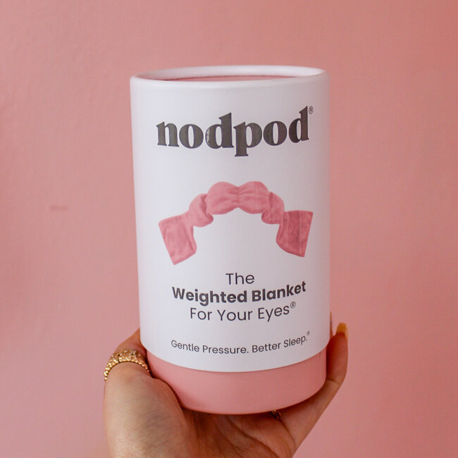 Blush Weighted Sleep Mask