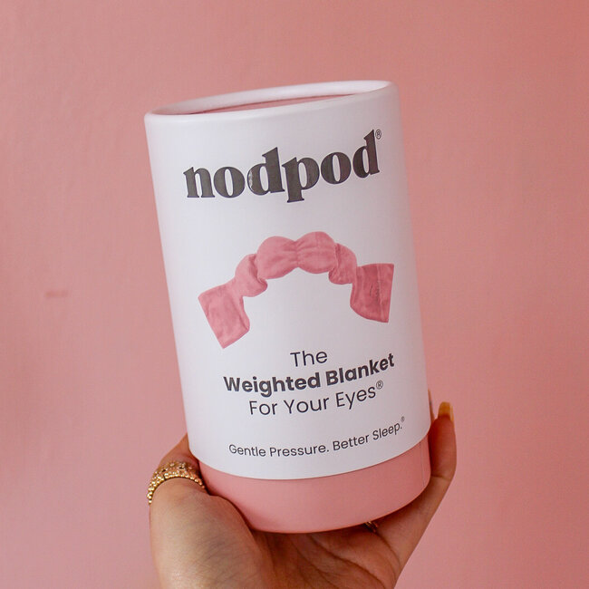 Blush Weighted Sleep Mask