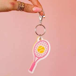 Tennis Acrylic Keychain
