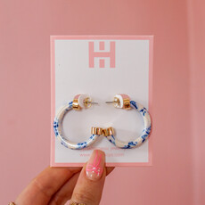 Blue Marble Mini Hoo Hoops