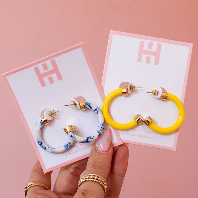 Mini Yellow Hoo Hoops