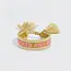 Booked and Busy Embroidered Bracelet
