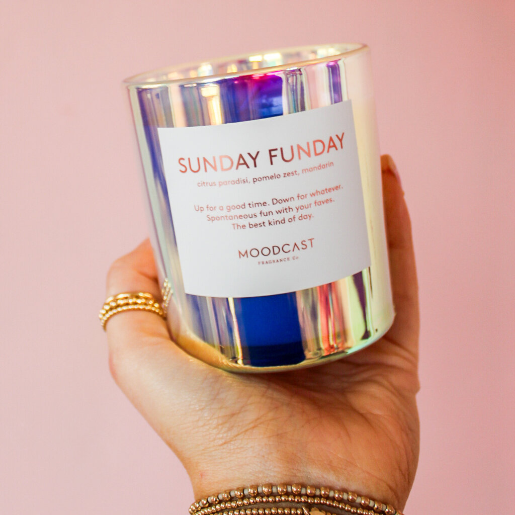 Moodcast 8oz Candle Boxed - Sunday Funday