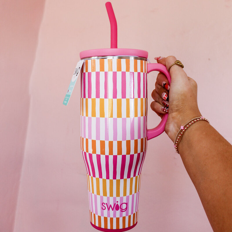 30oz Mega Mug - Sherbert Stripe