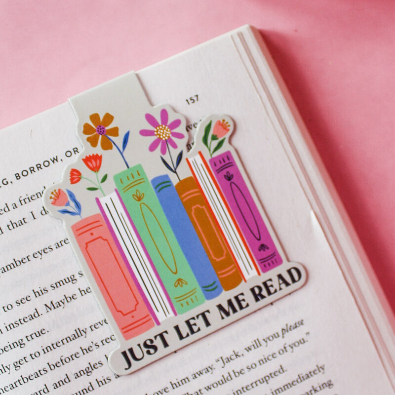 Let Me Read Magnetic Bookmark