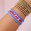 American Girl Embroidered Bracelet