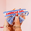 American Girl Embroidered Bracelet