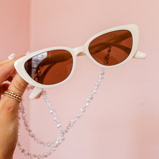 Sunny Daze Sunglasses & Pearl Strap Set