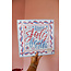Handpainted Happy July Fourth Square Placemat