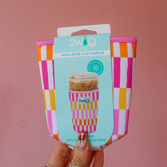 Iced Cup Coolie - Sherbert Stripe