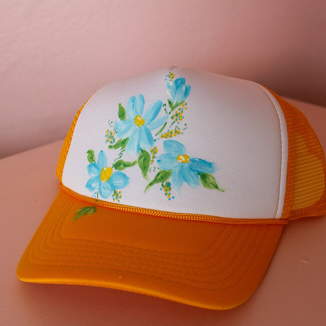 2025 Bobbye Trucker Hat - Gold No 3