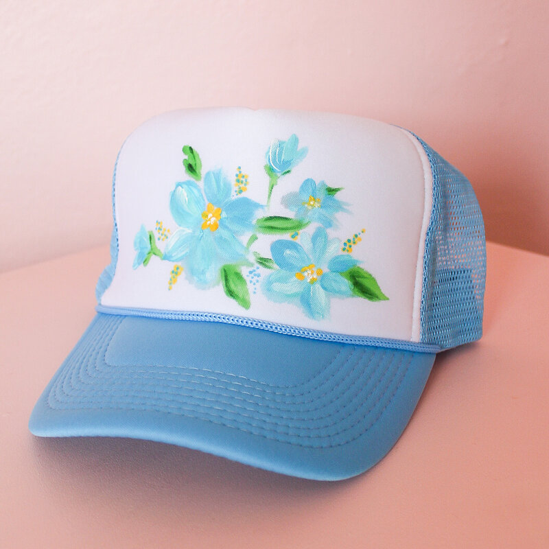 bobbye 2025 Bobbye Trucker Hat - Sky No 1