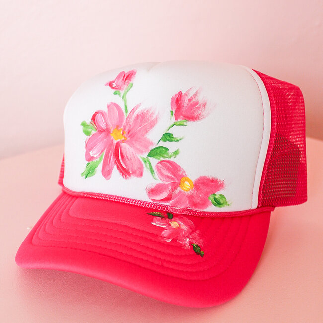2025 Bobbye Trucker Hat - Hot Pink No 2