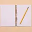 Bows Letterpress Spiral Notebook