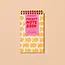 Goldfish Crackers Letterpress Spiral Pocket Size Notebook