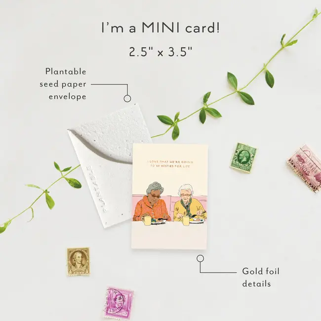 Forever Friends Mini Card