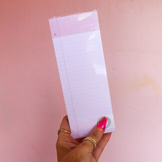 Studio Calico Pink List Notepad