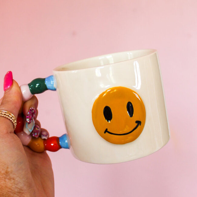 Smiley Face Ceramic Mug