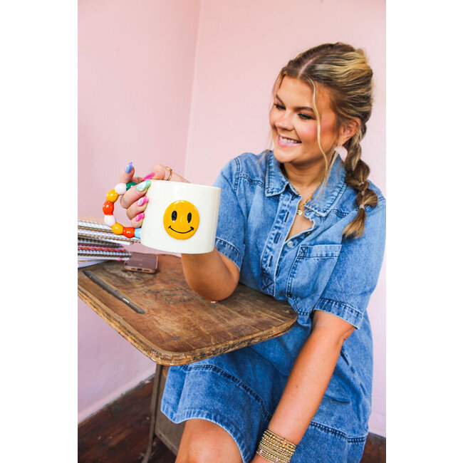 Smiley Face Ceramic Mug